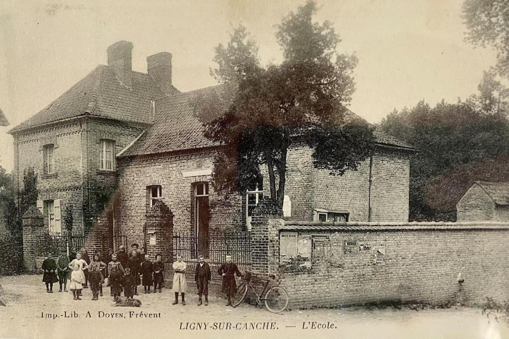 Ancienne Mairie - Gite De Charme A La Campagne Ligny-sur-Canche Экстерьер фото